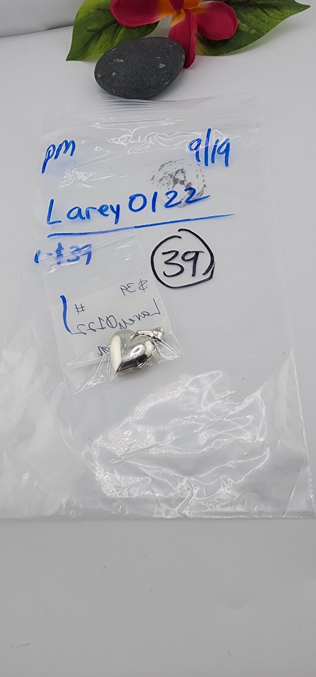 PM SHOW 48HR - RESERVED FOR: Larey0122  - 9/19/2025 FL tiktok Live Show - 1 Sterling Silver Items