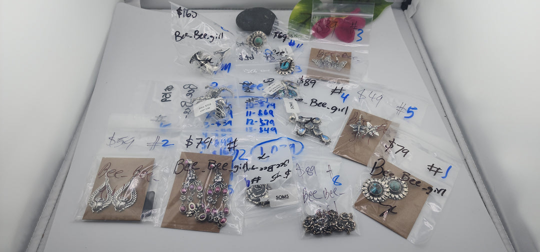 PM SHOW 48HR - RESERVED FOR: Bee_Bee_girl - 10/3/2025 FL tiktok Live Show - 13 Sterling Silver Items
