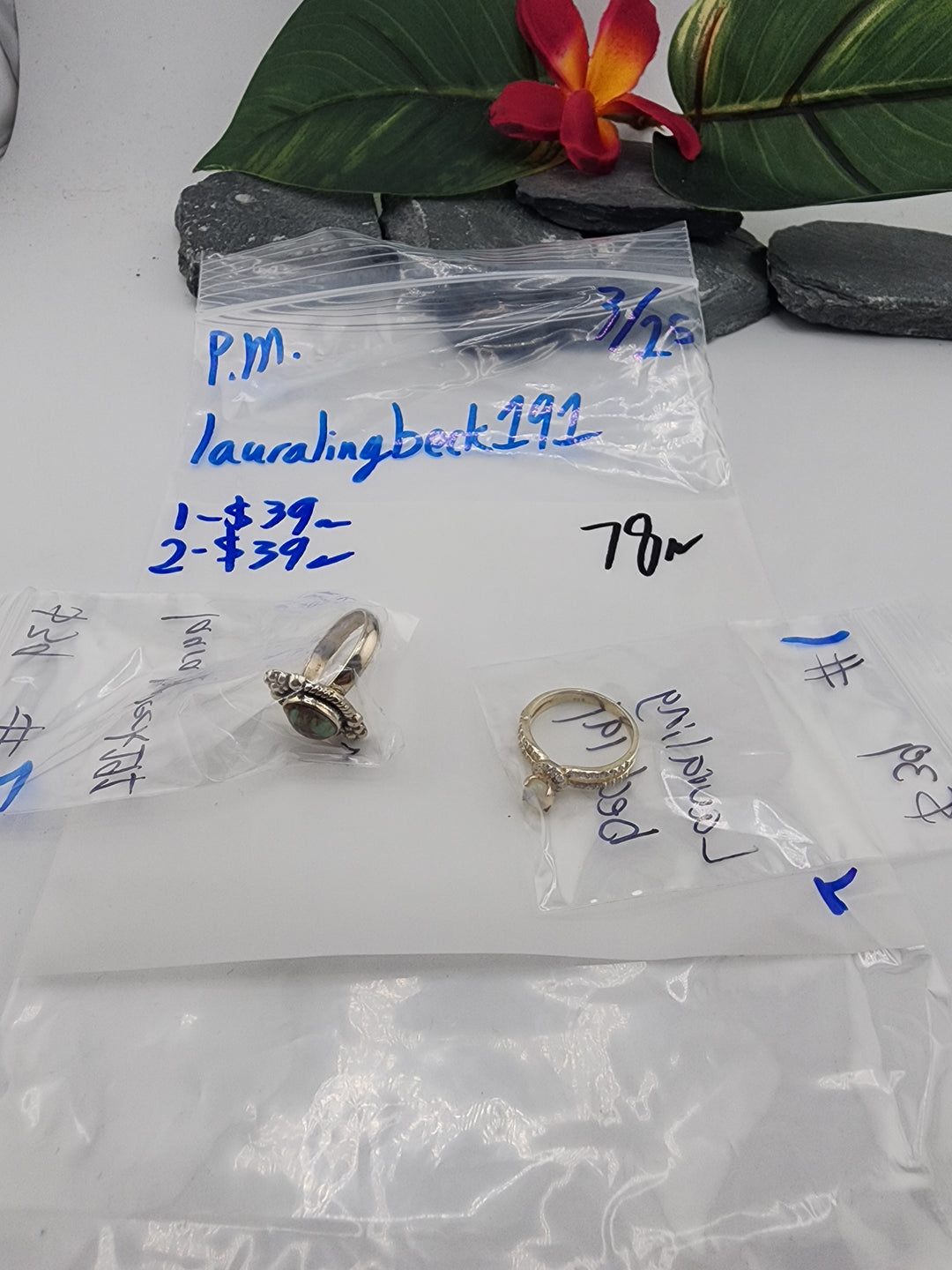 lauralingbeck191 - 3/25/26 - 2 925 Sterling Silver Items