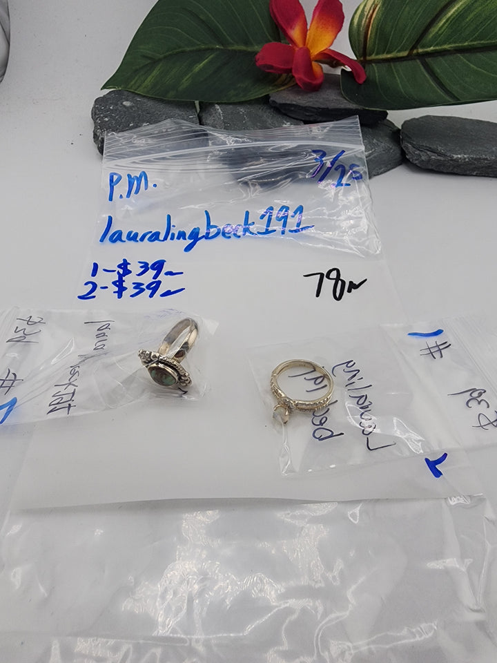 lauralingbeck191 - 3/25/26 - 2 925 Sterling Silver Items