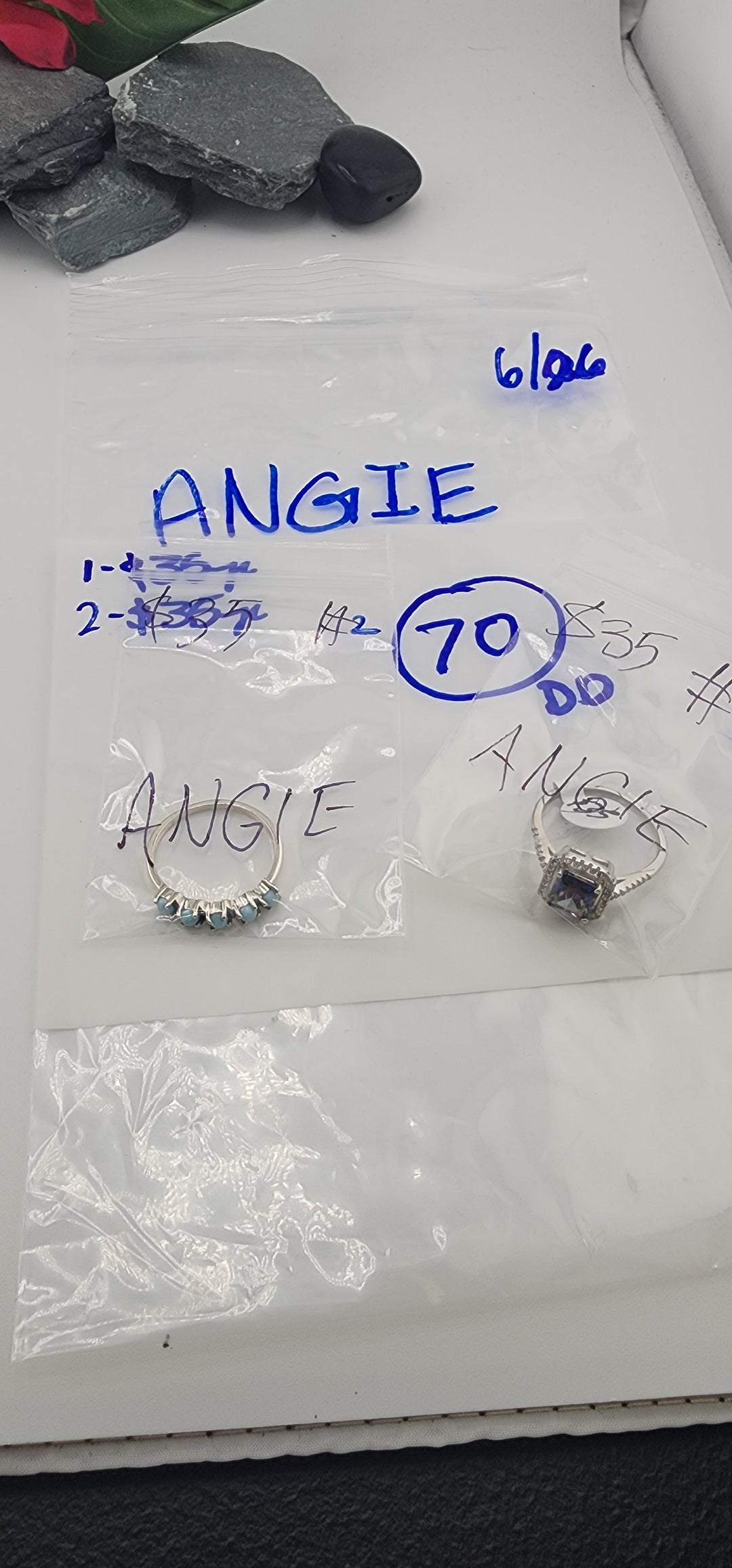 48HR - RESERVED FOR: ANGIE - 6/26/2025 FL tiktok Live Show - 2 Sterling Silver Item