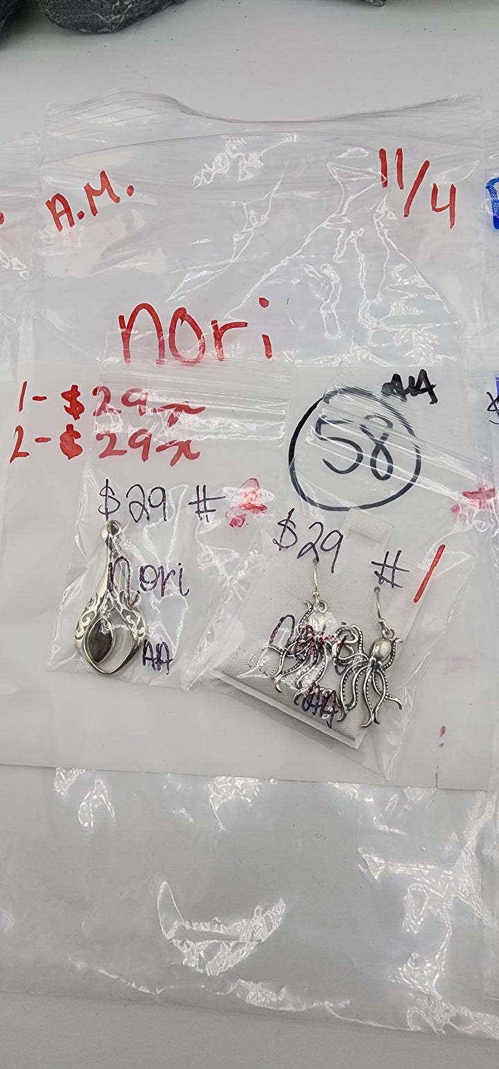 AM SHOW 48HR RESERVED FOR: nori  - 11/4/2025 FL tiktok Live Show - 2  Sterling Silver Items