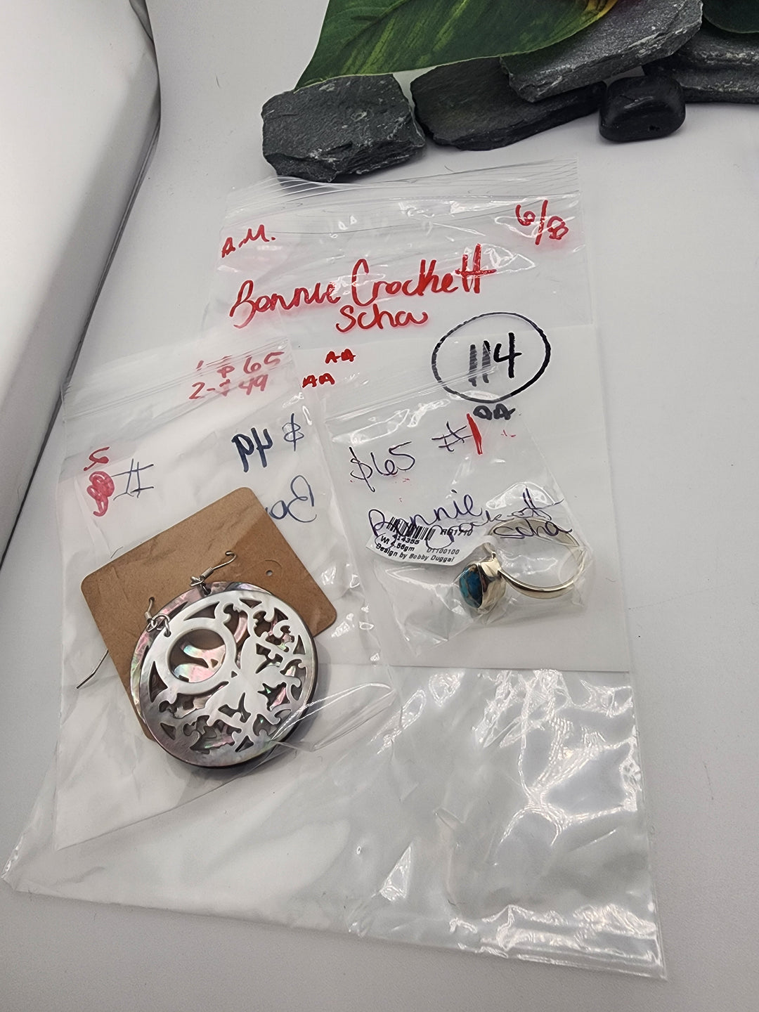 Bonnie Crockett Scha  - 6/8/26 AM - 2 925 Sterling Silver