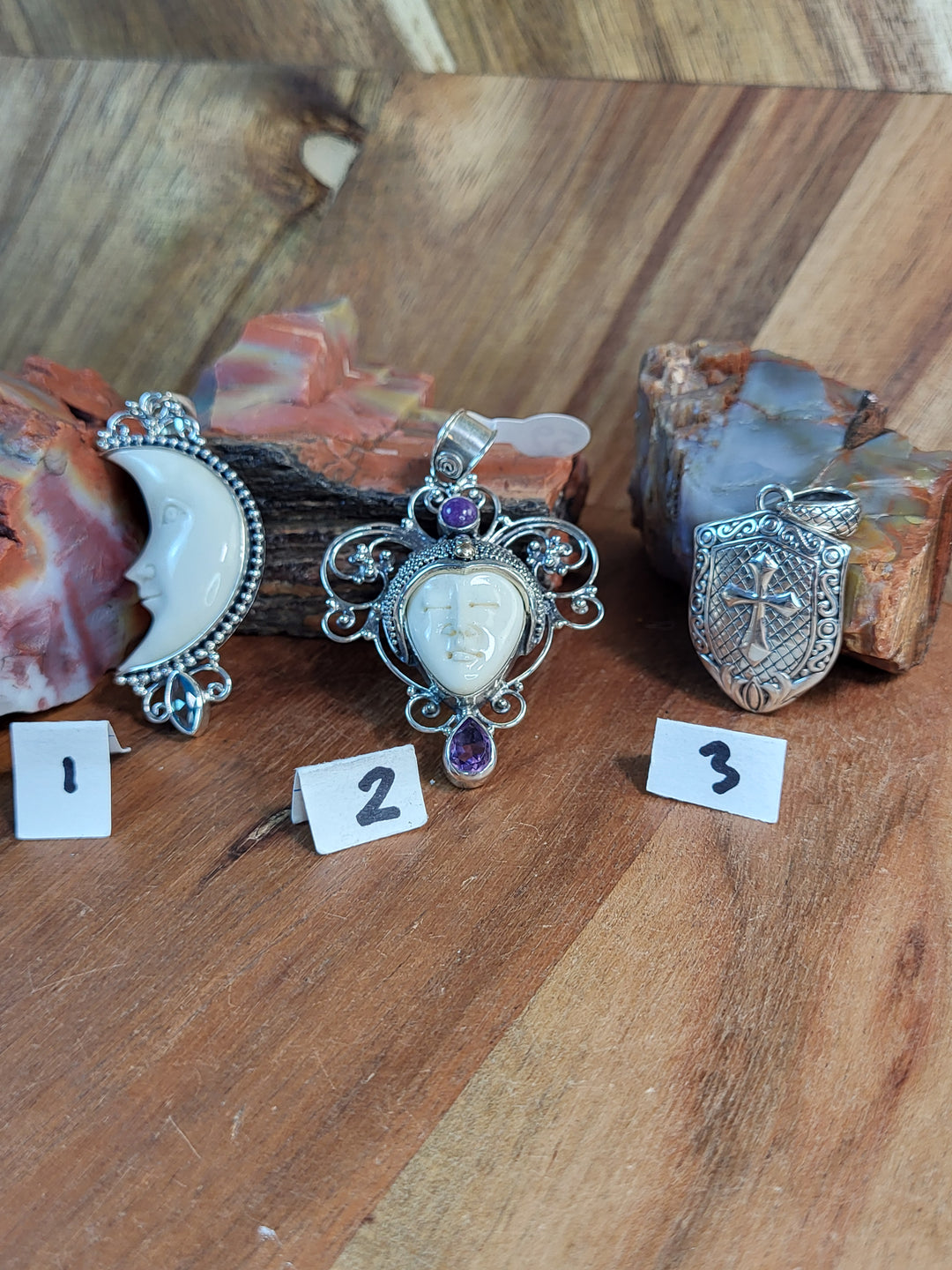RESERVED FOR: Robbie's World- 7/19/24-3 Sterling Silver Items