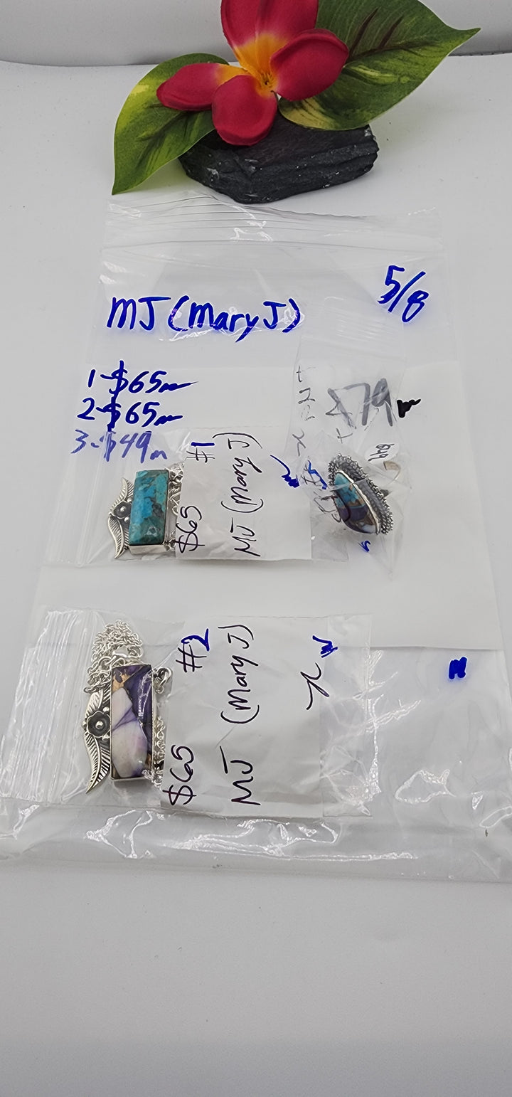 RESERVED FOR: MJ (Mary J) - 5/8/2025 tiktok Live Show - 3 Sterling Silver Items