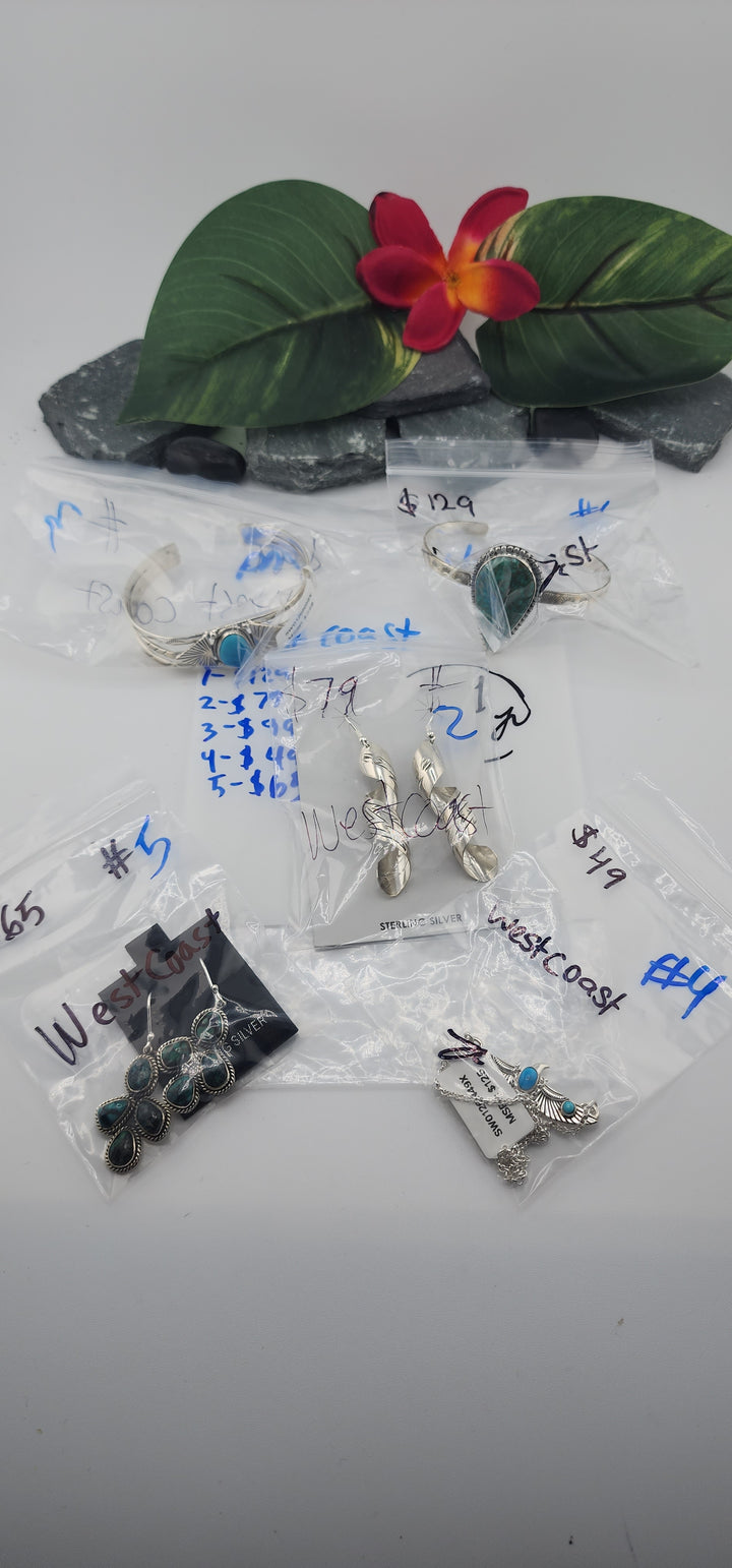 PM SHOW 48HR - RESERVED FOR: westcoast - 1/2/2026 tiktok Live Show - 5 Sterling Silver Items