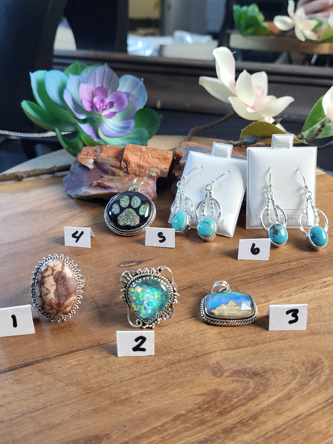 RESERVED FOR: justmeinTN-7/6/24-  4 Sterling Silver Items