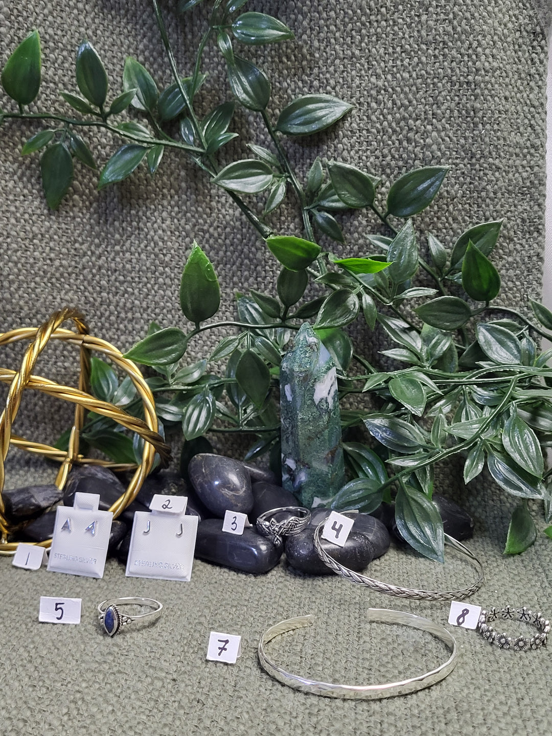 RESERVED FOR: Lady J 8/23/24- 7 Sterling Silver Items