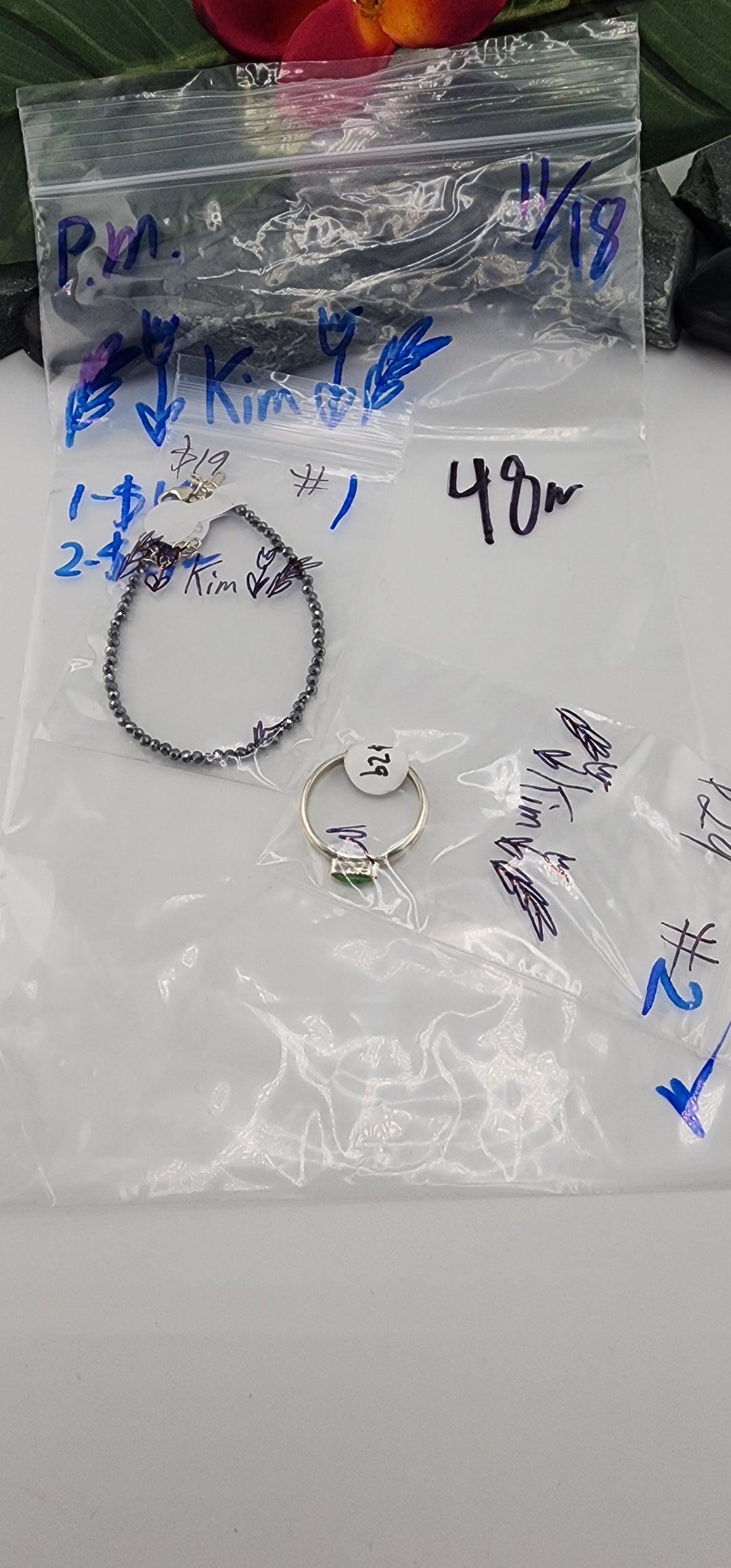 PM SHOW 48HR - RESERVED FOR: 🌿🌷Kim🌷🌿 - 11/18/2025 tiktok Live Show - 2 Sterling Silver Items