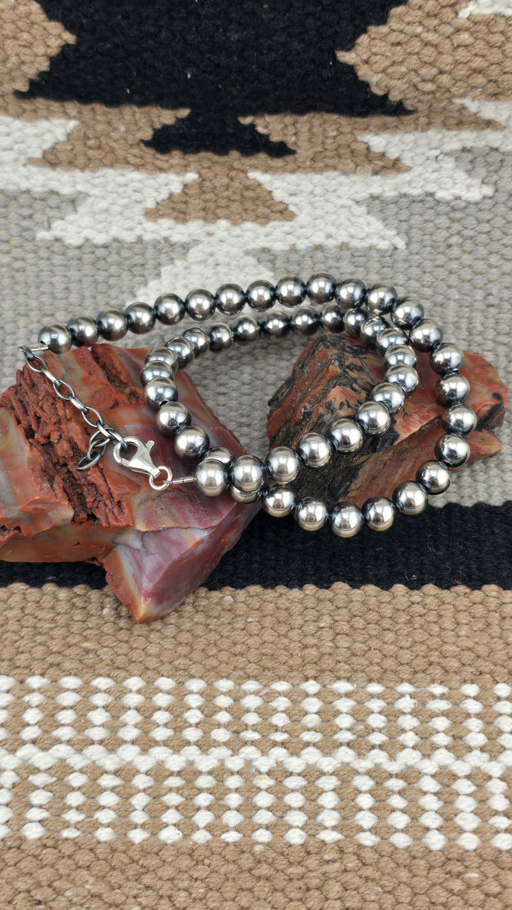 8 mm Sterling Silver Desert Pearls