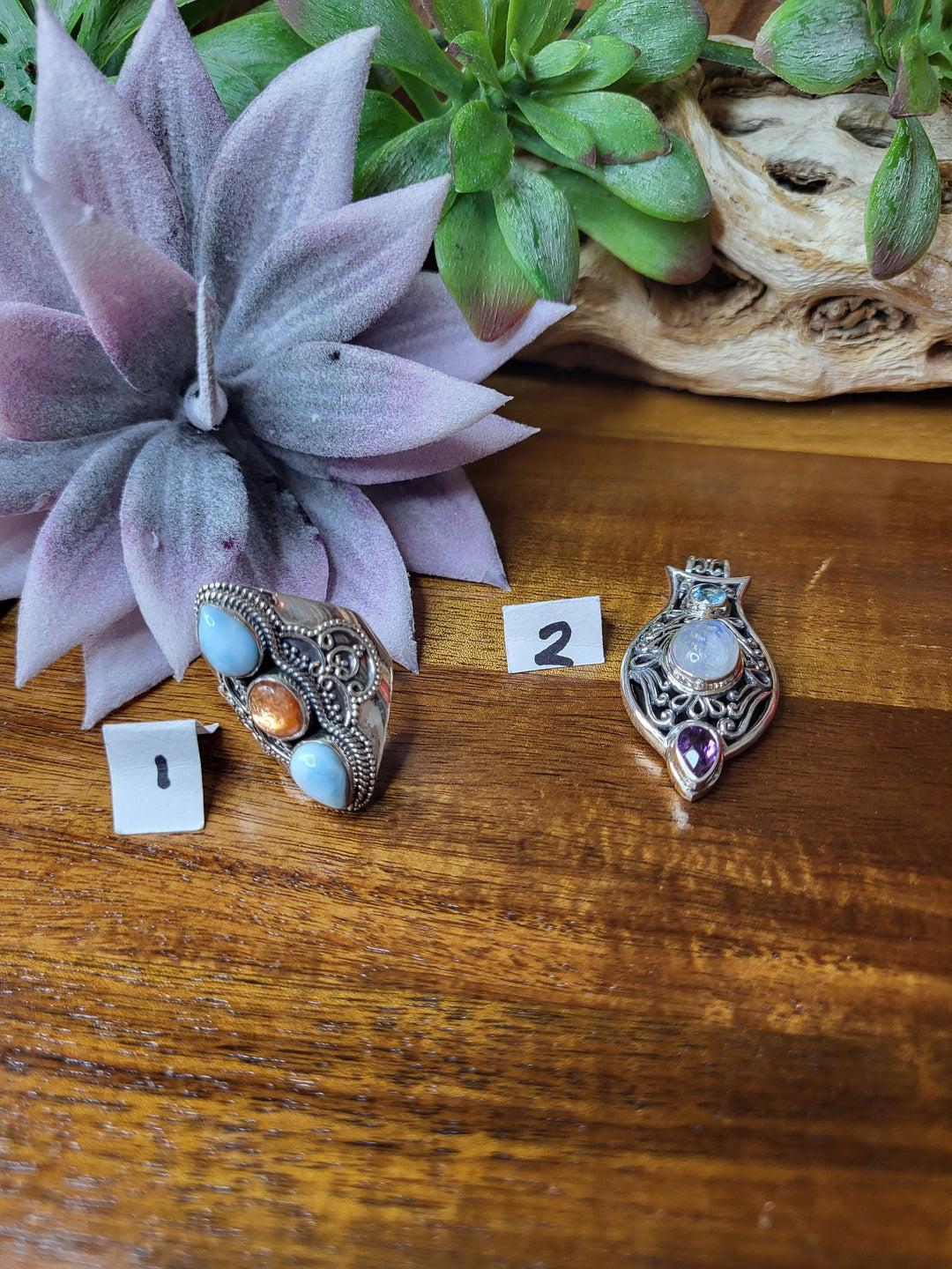 RESERVED FOR: MelB 7/27/24-  2 Sterling Silver Items