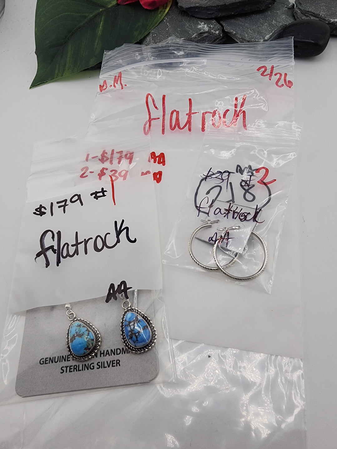 flatrock - 2/26/26 - 2 925 Sterling Silver Items