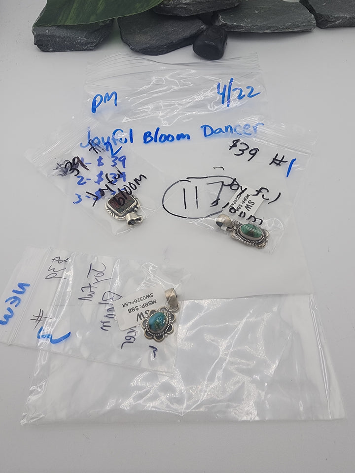 Joyful Bloom Dancer - 4/22/26 PM - 3 925 Sterling Silver Items