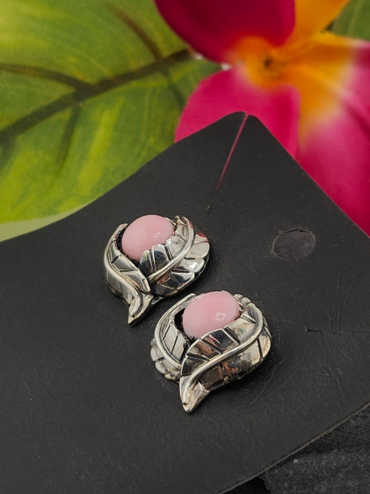 Queen Conch Stud 925 Sterling Silver Earrings