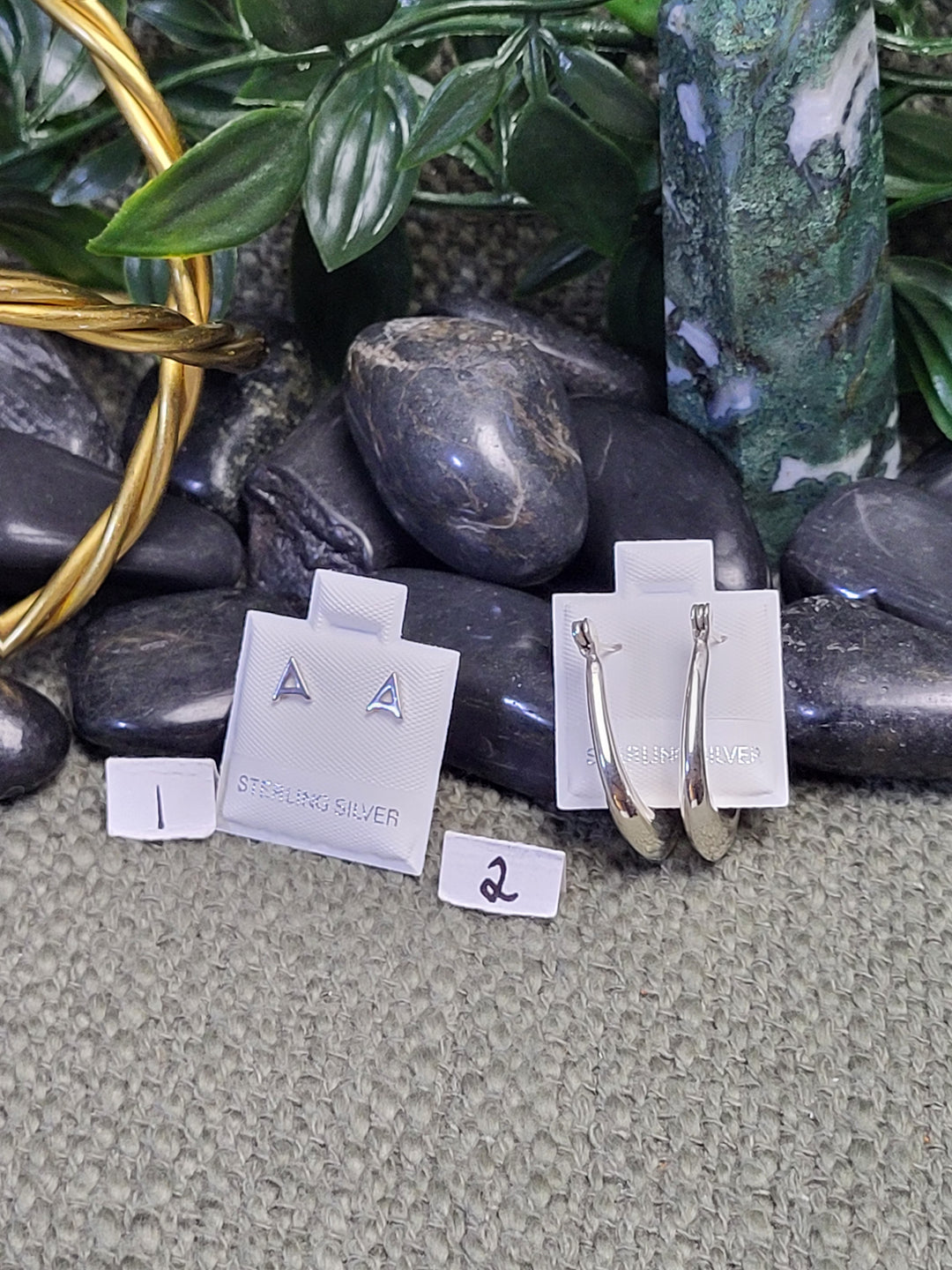RESERVED FOR: Ashley Seaton 8/23/24- 2 Sterling Silver Items