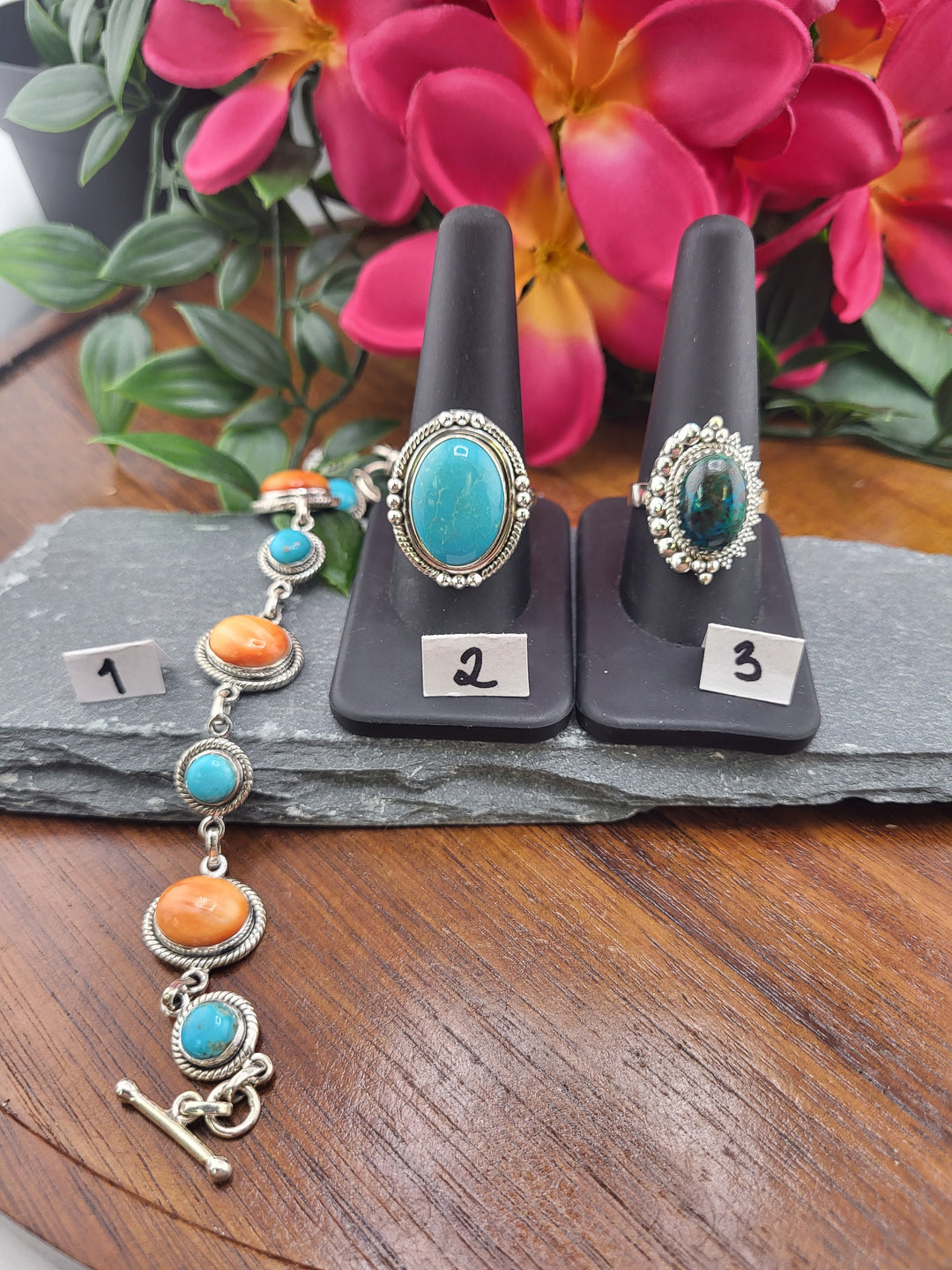 RESERVED FOR:  Ashley Seaton-10/18/2024 - 3 Sterling Silver Items