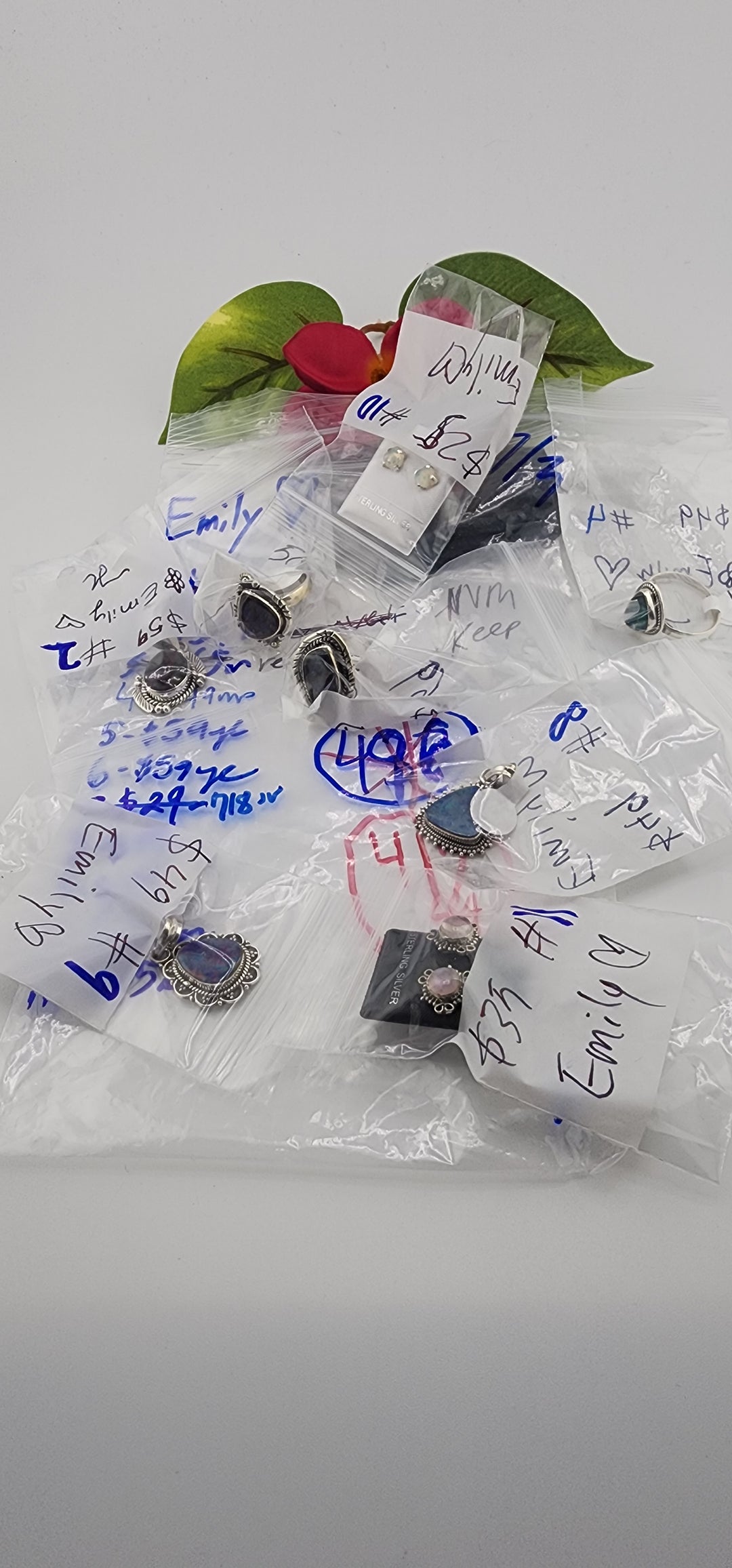 48HR - RESERVED FOR: Emily 💚 - 7/3/2025 FL tiktok Live Show - 8 Sterling Silver Items