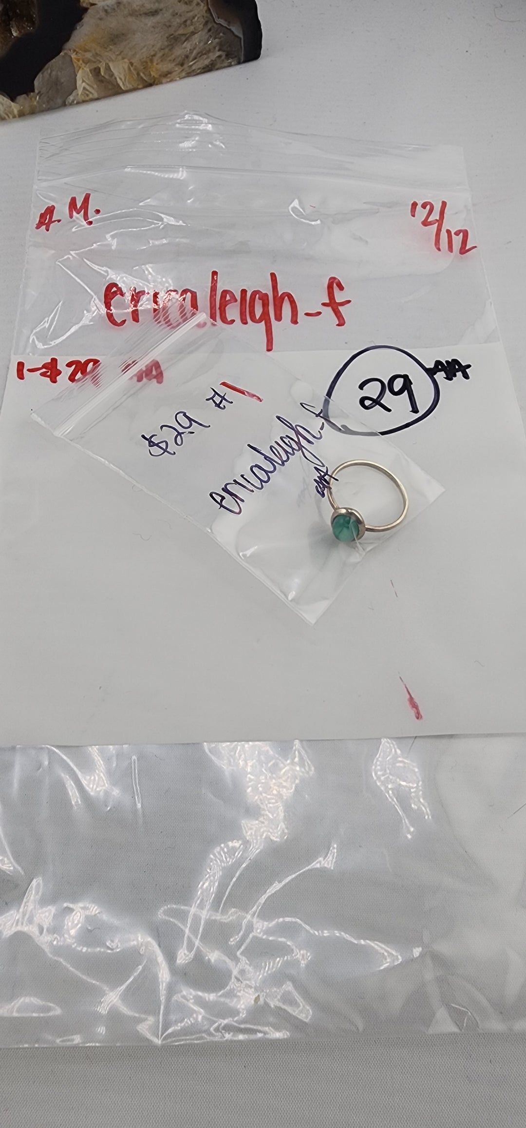 AM SHOW 48HR RESERVED FOR: ericaleigh_f - 12/12/2025 FL tiktok Live Show - 1 Sterling Silver Items