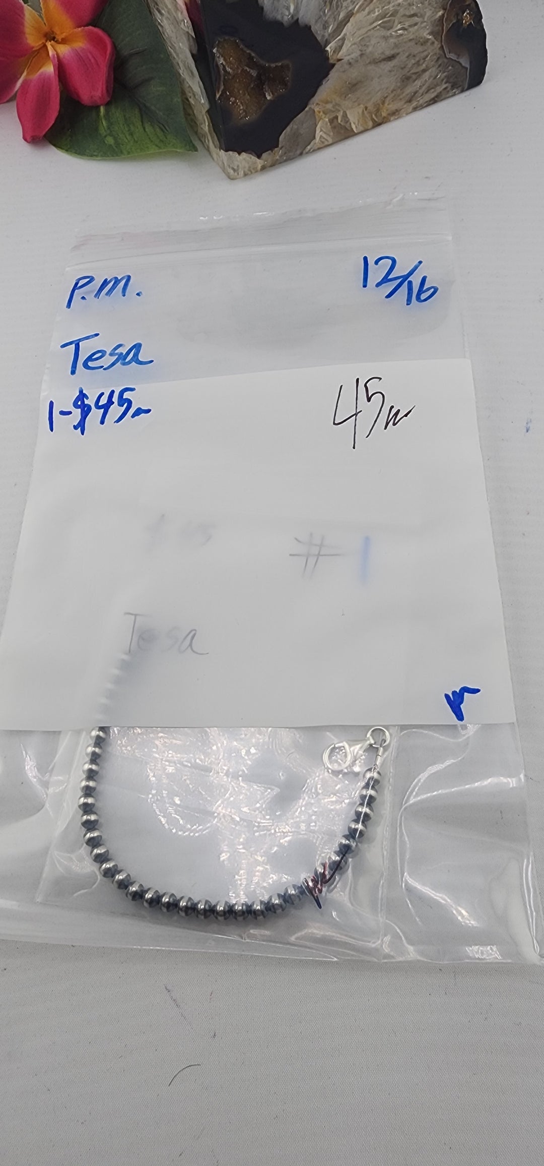 PM SHOW 48HR - RESERVED FOR: Tesa - 12/16/2025 tiktok Live Show - 1 Sterling Silver Items