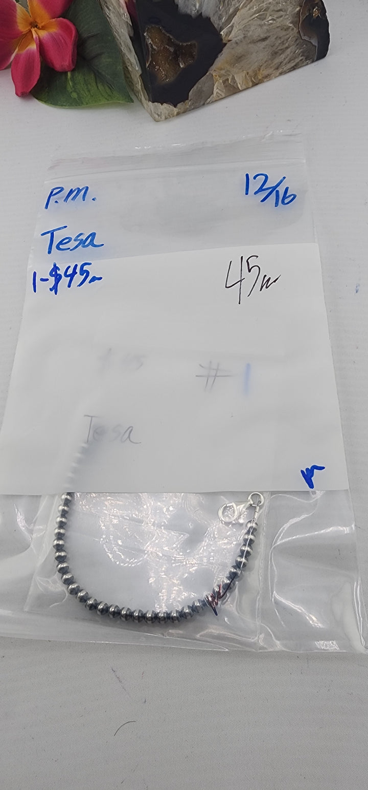 PM SHOW 48HR - RESERVED FOR: Tesa - 12/16/2025 tiktok Live Show - 1 Sterling Silver Items