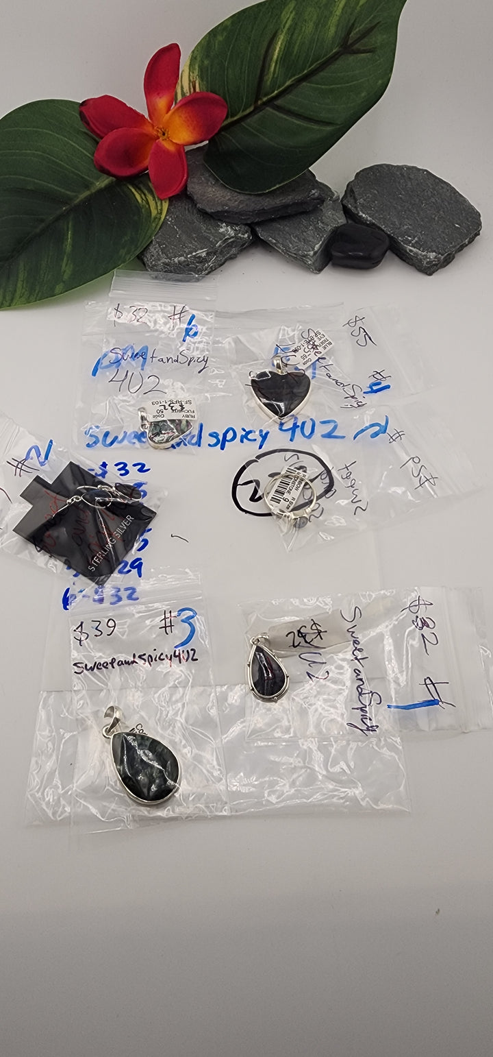 PM SHOW 48HR - RESERVED FOR: SweetandSpicy4U2 - 12/19/2025 tiktok Live Show - 6 Sterling Silver Items