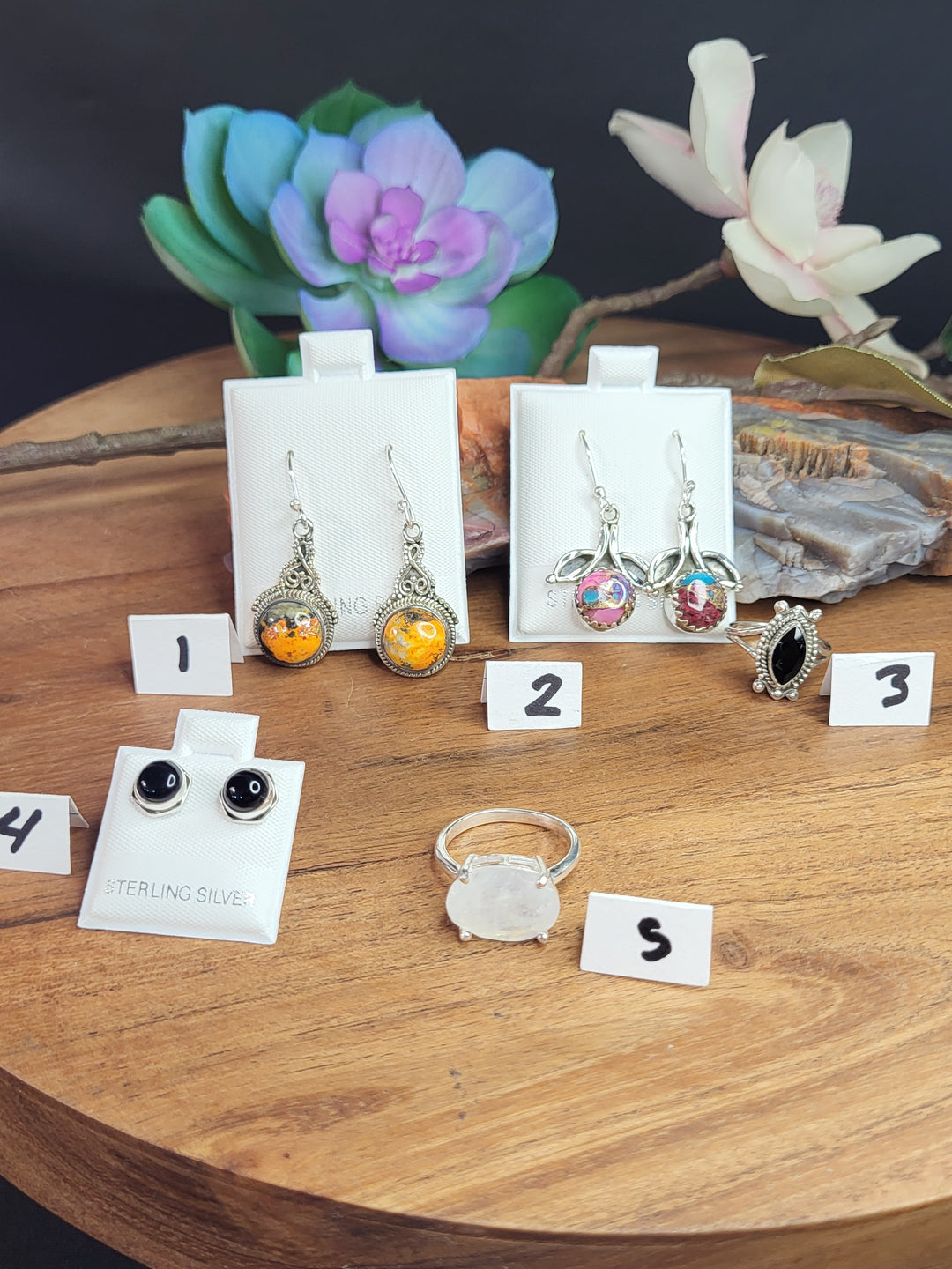 RESERVED FOR: Marsha- 7/5/24-5 Sterling Silver Items