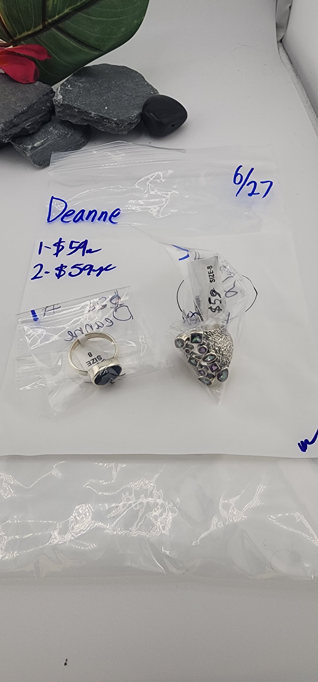48HR - RESERVED FOR: Deanne - 6/27/2025 FL tiktok Live Show - 2 Sterling Silver Items