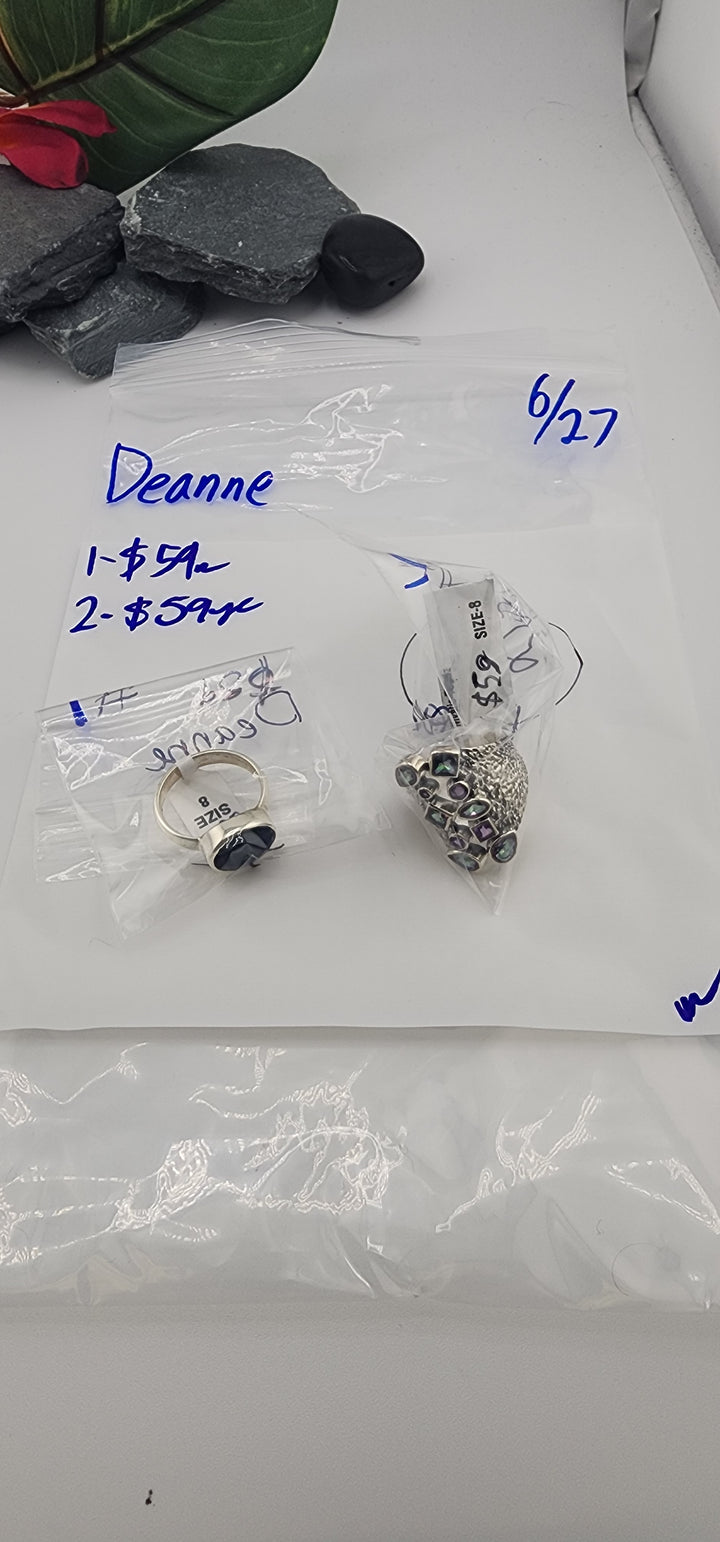 48HR - RESERVED FOR: Deanne - 6/27/2025 FL tiktok Live Show - 2 Sterling Silver Items