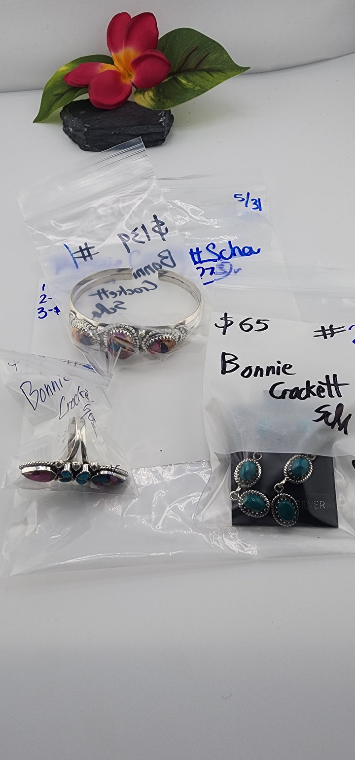 RESERVED FOR: Bonnie Crockett Scha - 5/31/2025 tiktok Live Show -3  Sterling Silver Items