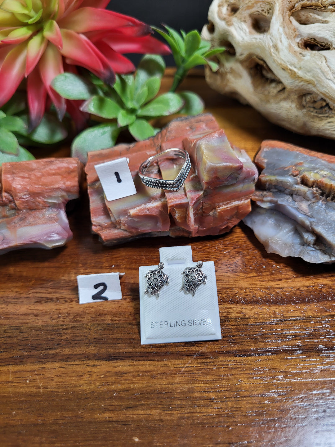 RESERVED FOR: Jessica D 7/25/24- 2 Sterling Silver Items
