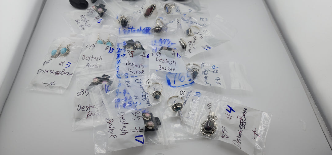 48HR - RESERVED FOR: Destash🎀Barbie - 7/3/2025 FL tiktok Live Show - 17 Sterling Silver Items