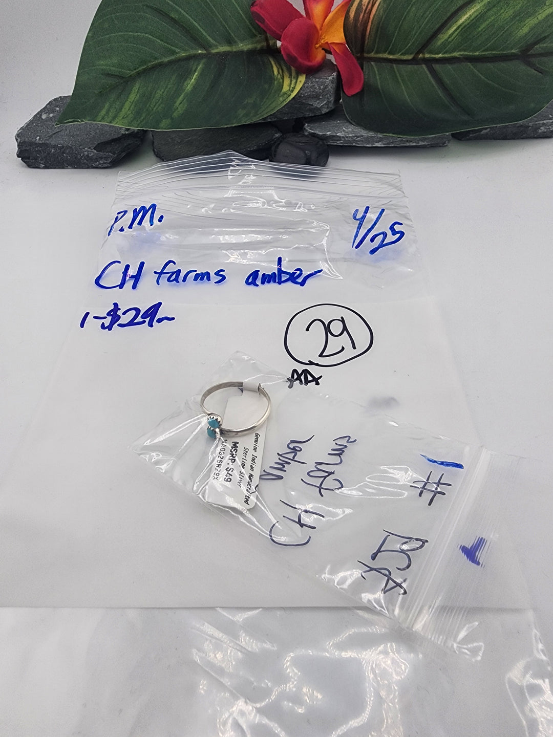 CH Farms Amber - 4/25/26 PM - 1 925 Sterling Silver Items