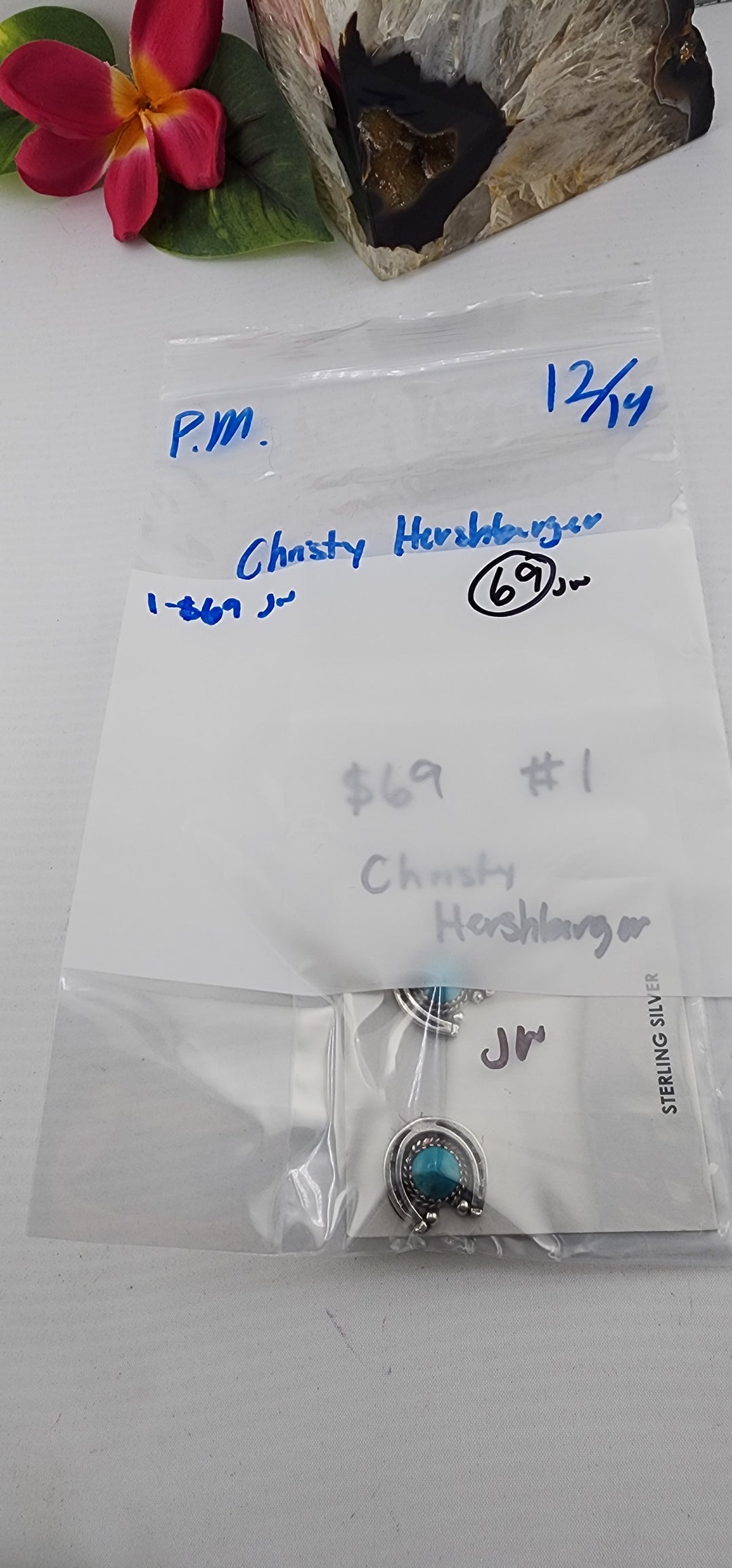 PM SHOW 48HR - RESERVED FOR:  Christy Hershberger- 12/14/2025 tiktok Live Show -1  Sterling Silver Items
