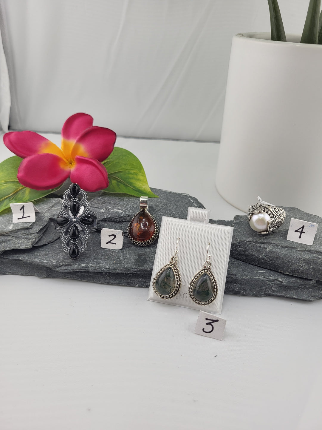 RESERVED FOR:   Alma Santos -11/14/2024 - 2 Sterling Silver Items