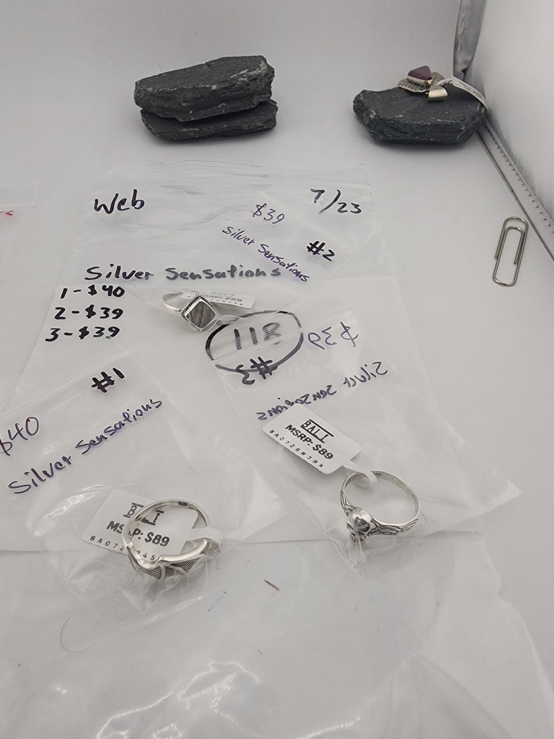 Silver Sensations (catherine) - 7/23/26 WEB PM - 925 Sterling Silver