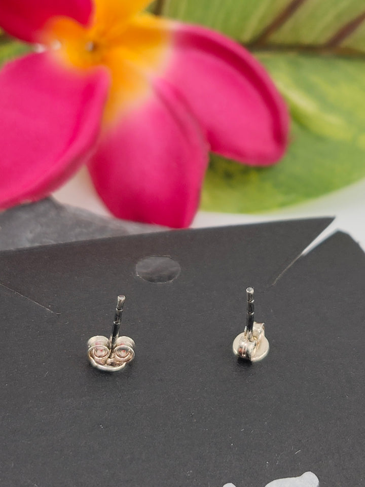 Queen Conch Sun Stud 925 Sterling Silver Earrings