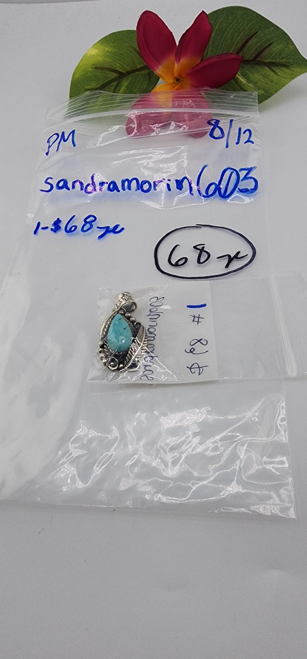 PM SHOW 48HR - RESERVED FOR: sandramorin603 - 8/12/2025 FL tiktok Live Show - 1 Sterling Silver Items