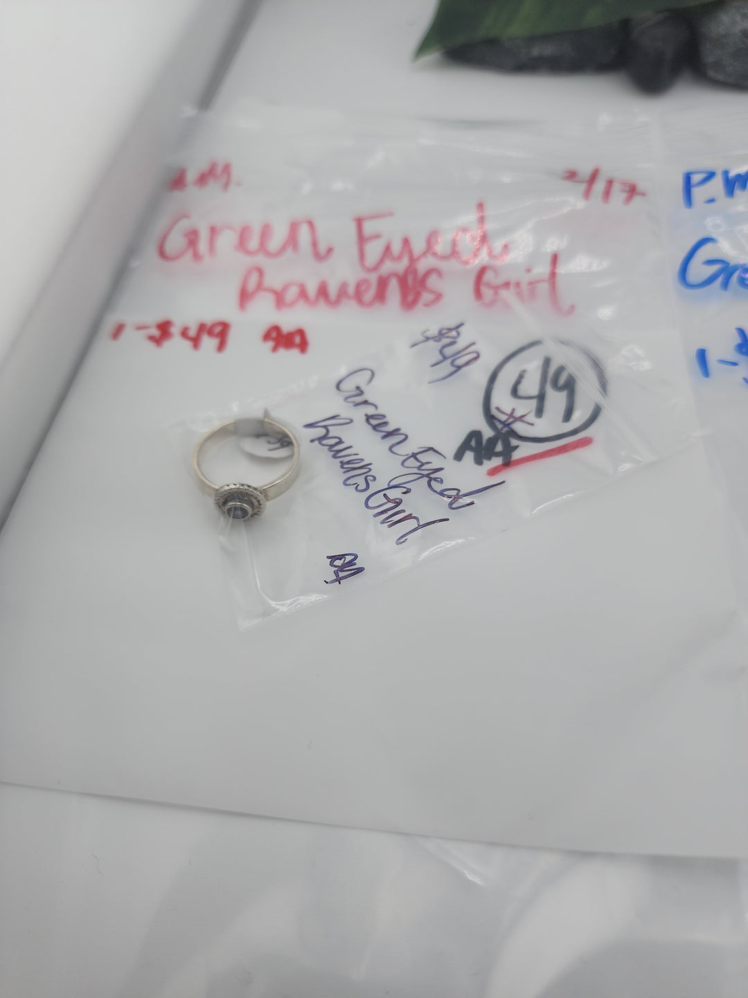 Green Eyed Ravens Girl - 2/17/26 - 1 925 Sterling Silver Items