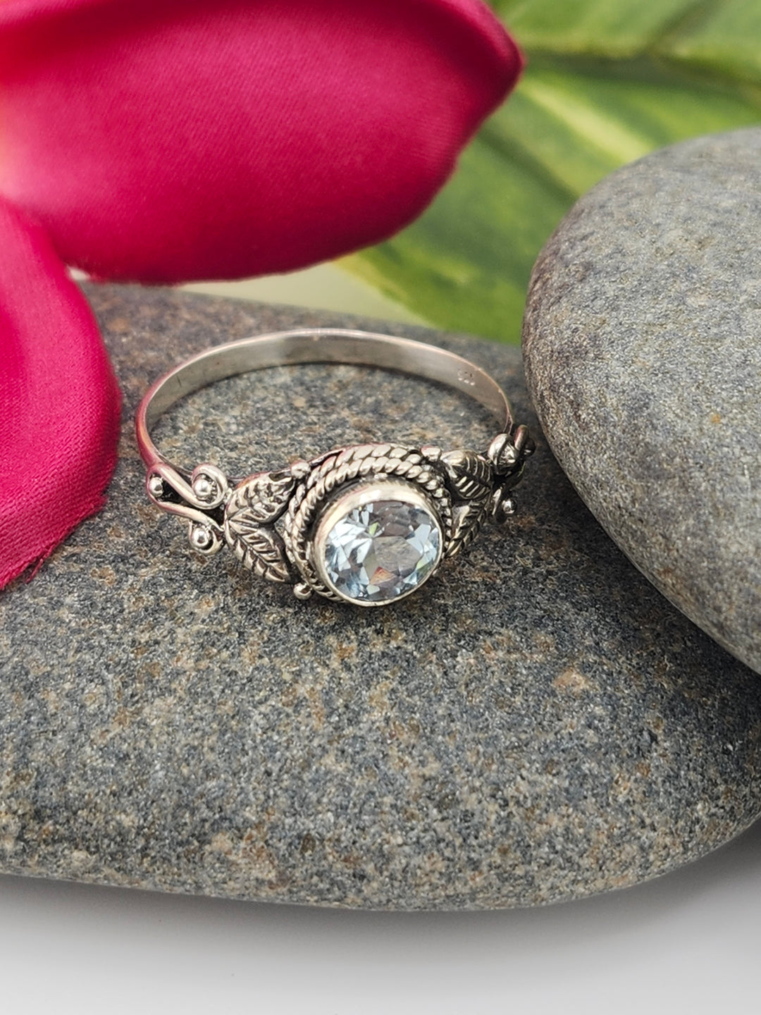 Blue Topaz Ring