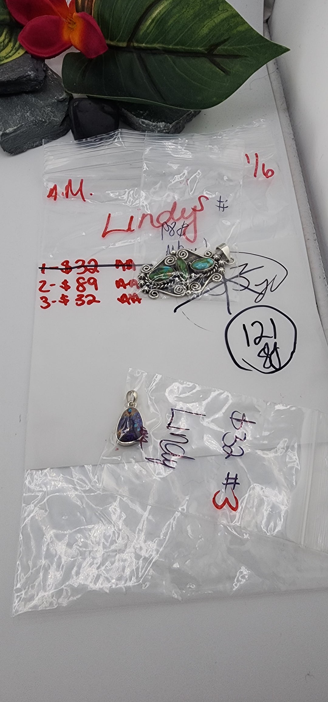 AM SHOW 48HR RESERVED FOR: Lindy - 1/6/2026 FL tiktok Live Show - 2 Sterling Silver Items
