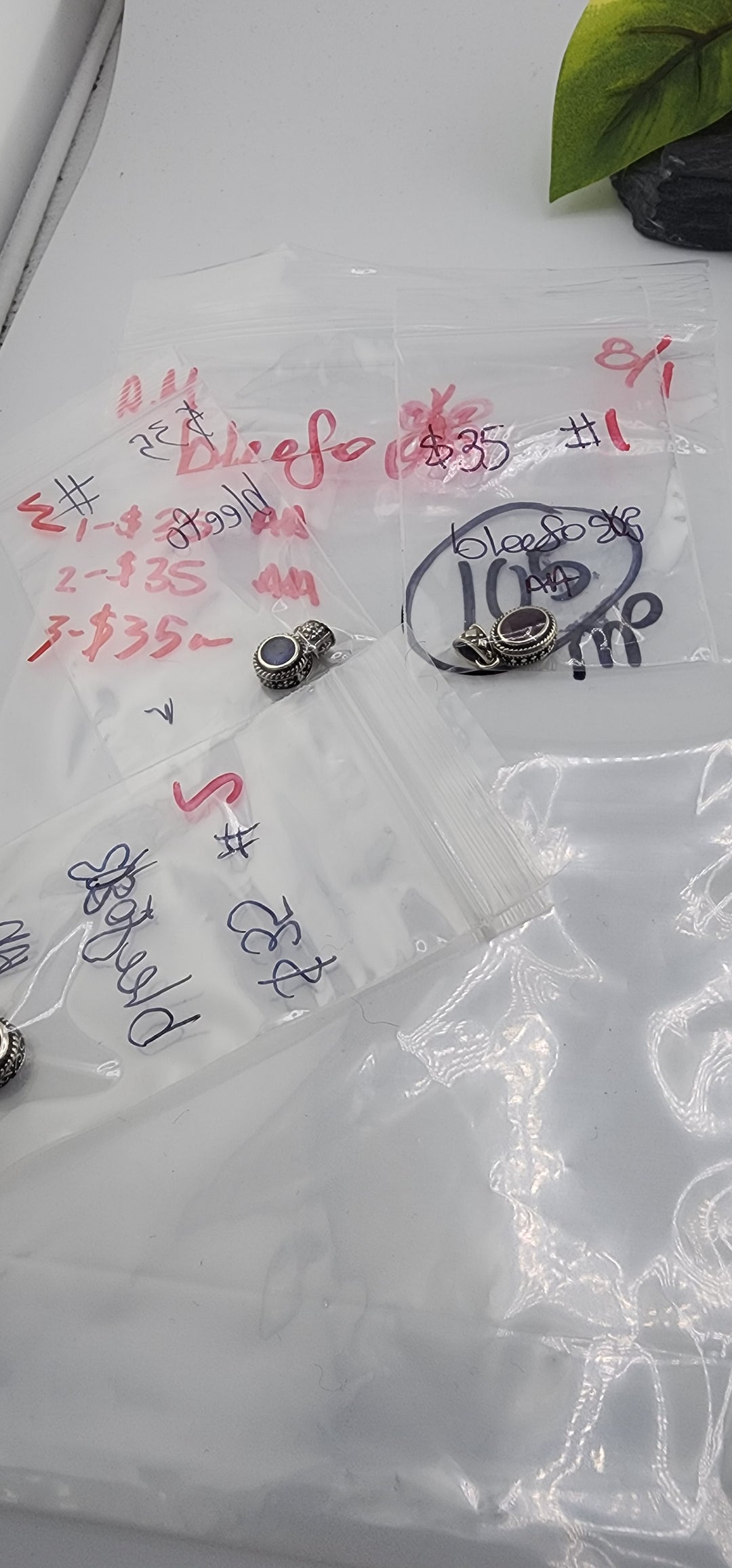 AM SHOW 48HR - RESERVED FOR: 🦋bleefo  - 8/1/2025 FL tiktok Live Show - 3 Sterling Silver Items