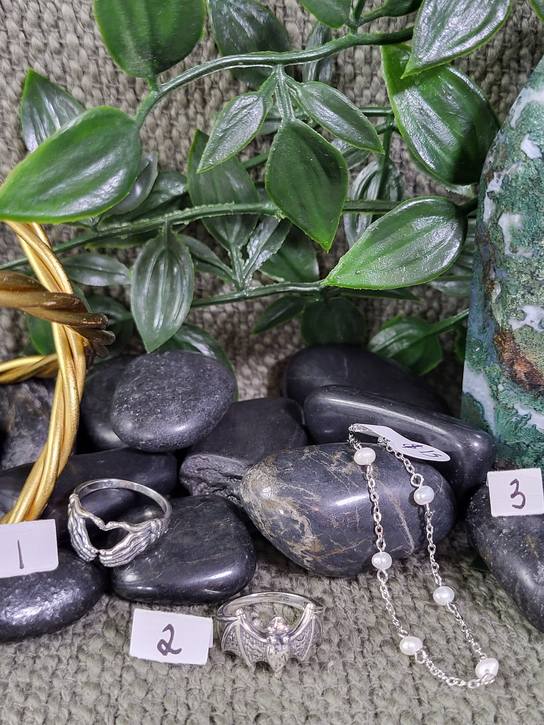 RESERVED FOR: Tigernic 8/23/24- 3 Sterling Silver Items