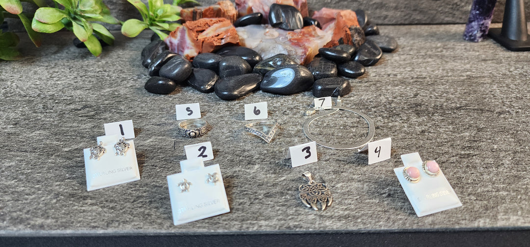 RESERVED FOR: ⭐Melissa Renee⭐-7/7/24-7 Sterling Silver Items