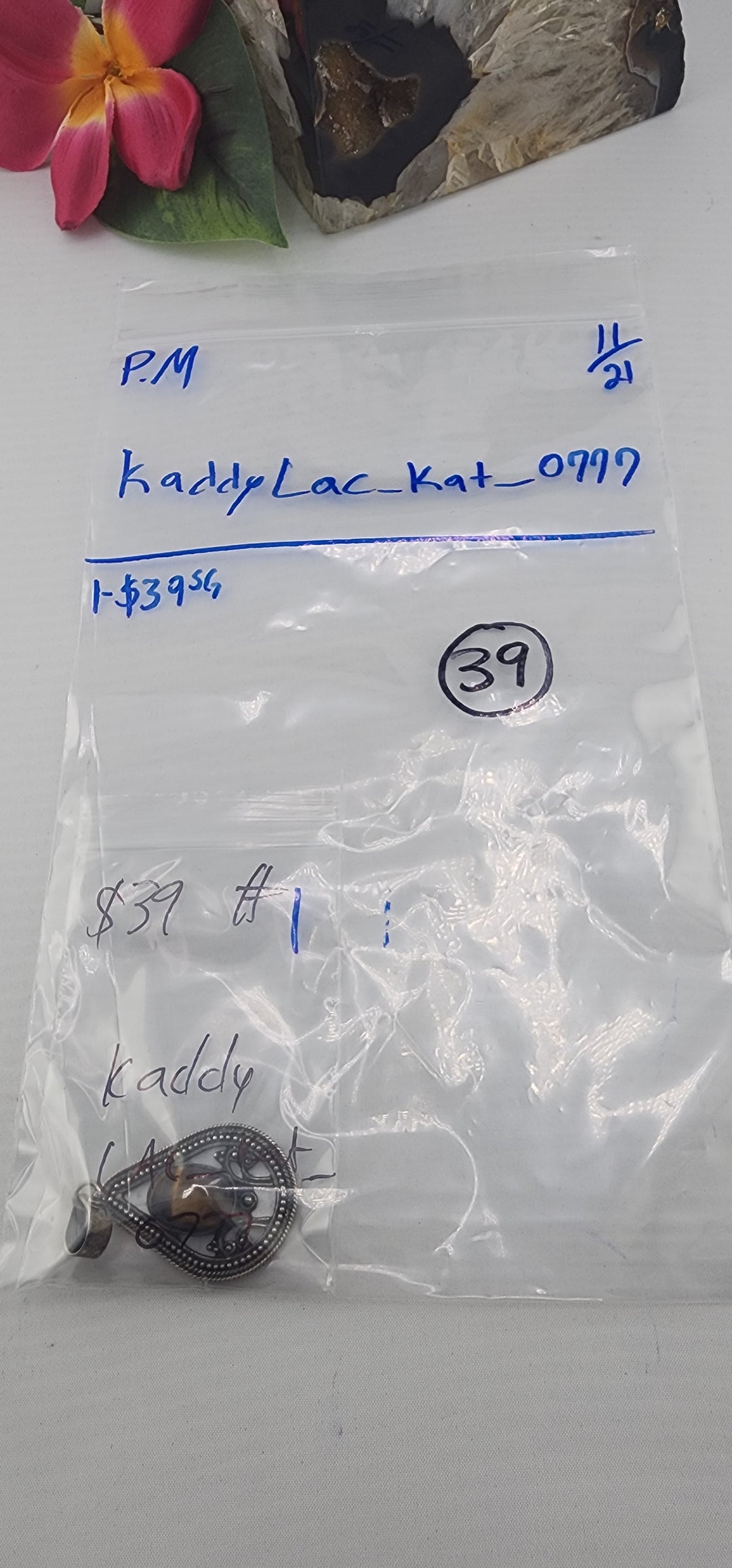 PM SHOW 48HR - RESERVED FOR: KaddyLac_Kat_0777 - 11/21/2025 tiktok Live Show - 1 Sterling Silver Items