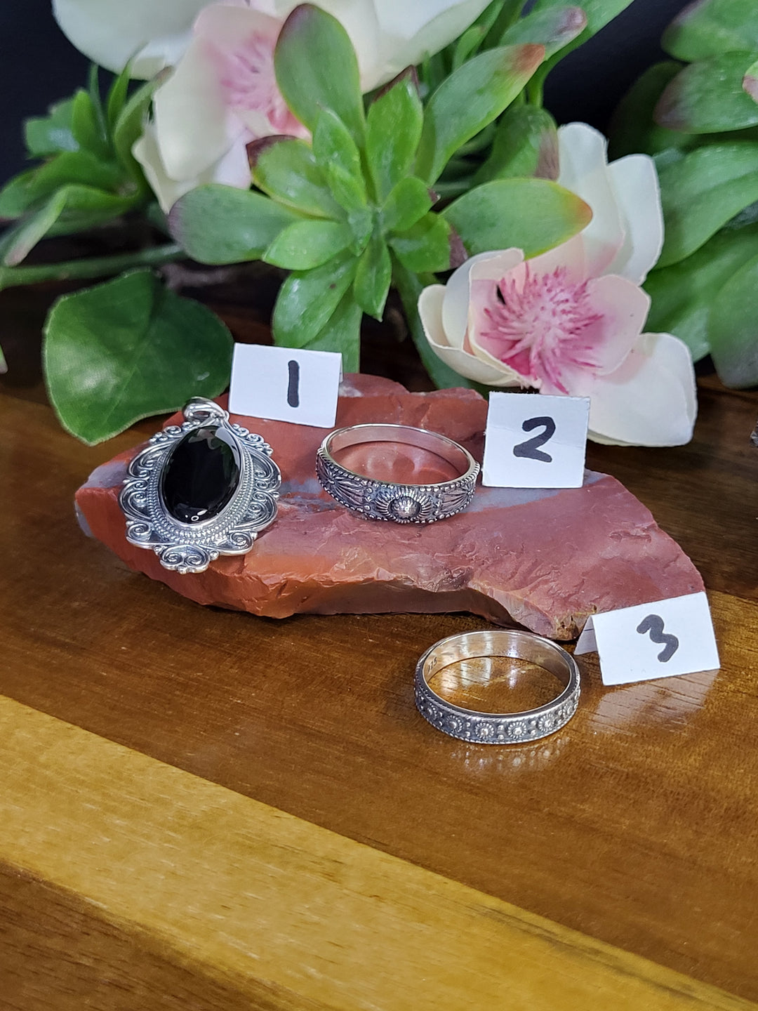 RESERVED FOR: a_lizette 7/13/24- 3 Sterling Silver Items
