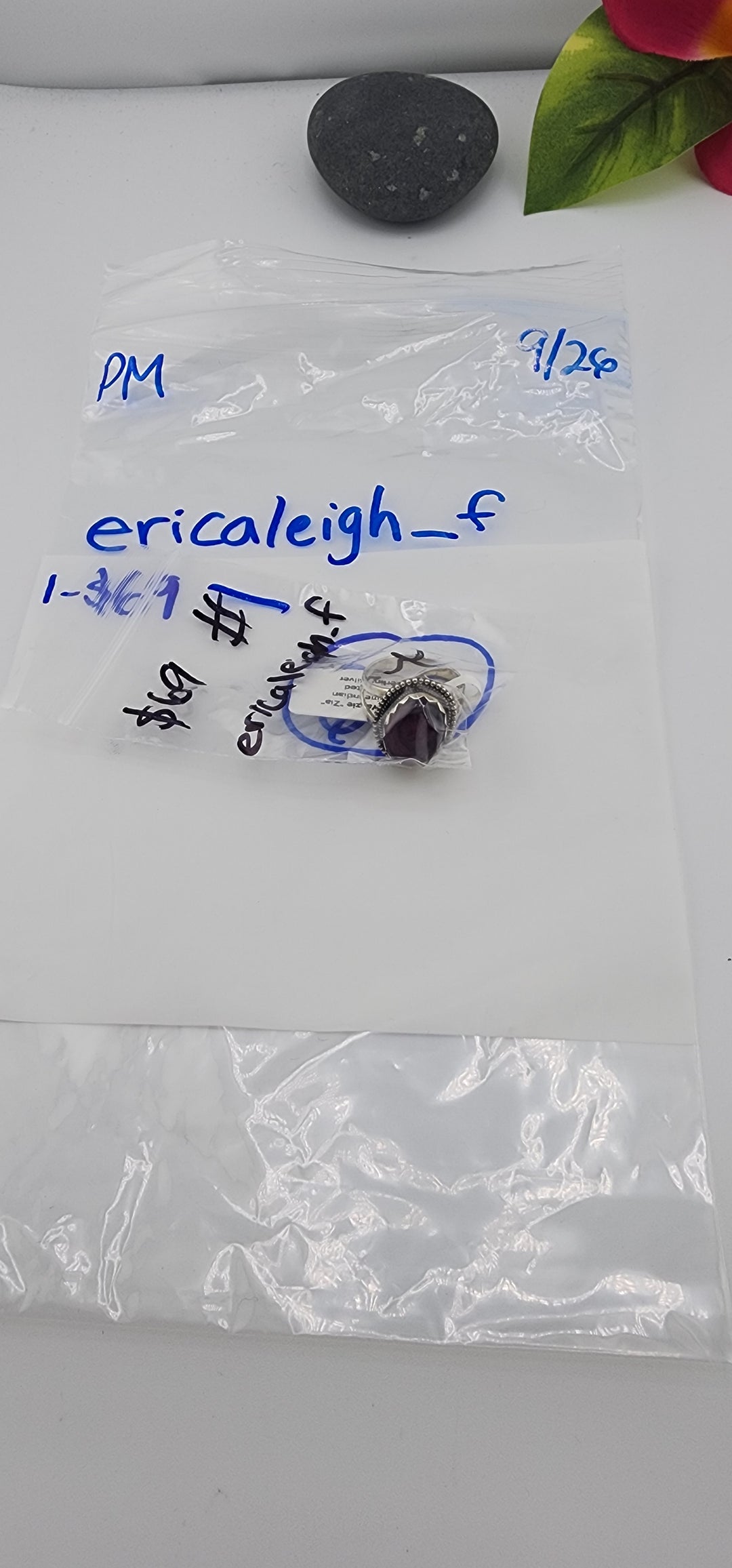 PM SHOW 48HR - RESERVED FOR: ericaleigh_f - 9/26/2025 FL tiktok Live Show - 1 Sterling Silver Items