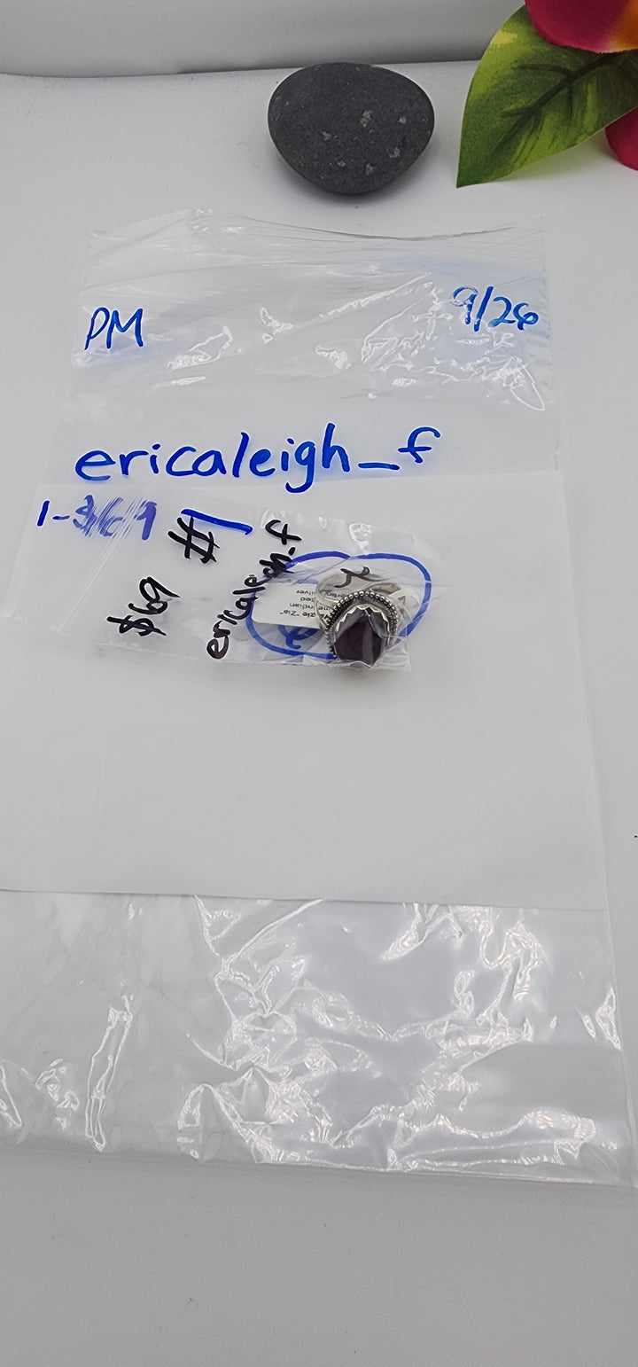 PM SHOW 48HR - RESERVED FOR: ericaleigh_f - 9/26/2025 FL tiktok Live Show - 1 Sterling Silver Items