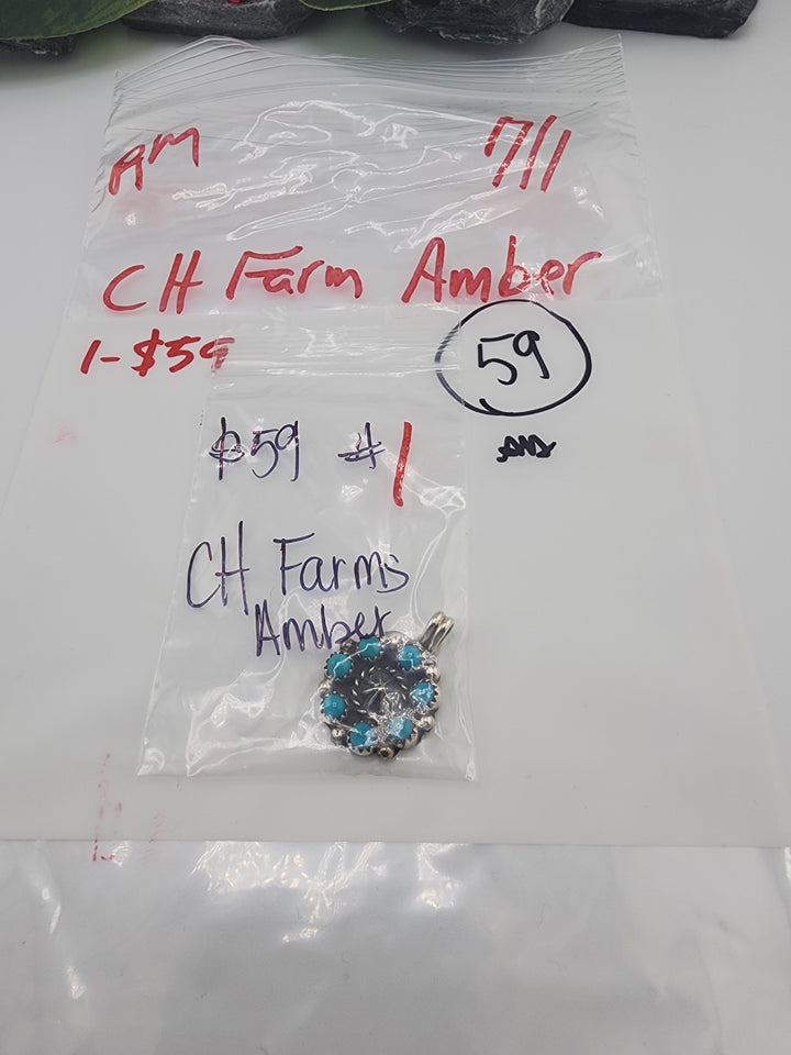 CH Farms Amber - 7/1/26 AM - 1 925 Sterling Silver