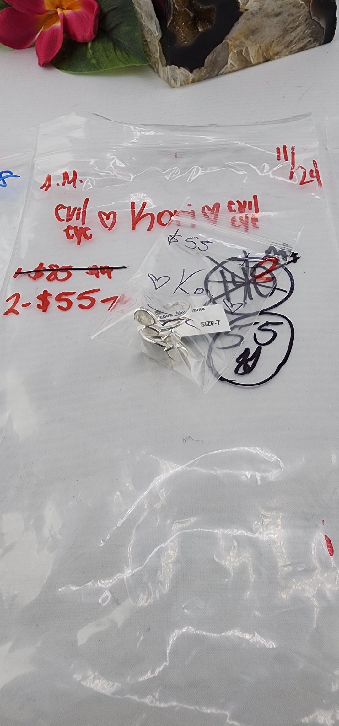 AM SHOW 48HR RESERVED FOR: 🧿🖤Kori🖤🧿 - 11/24/2025 FL tiktok Live Show - 1 Sterling Silver Items