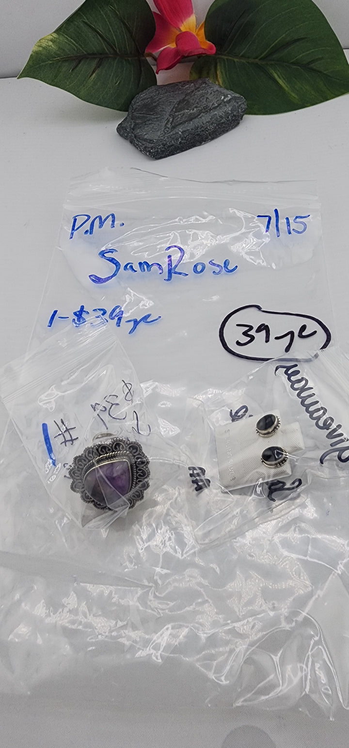 PM SHOW 48HR - RESERVED FOR: SamRose  - 7/15/2025 FL tiktok Live Show - 1 Sterling Silver Items